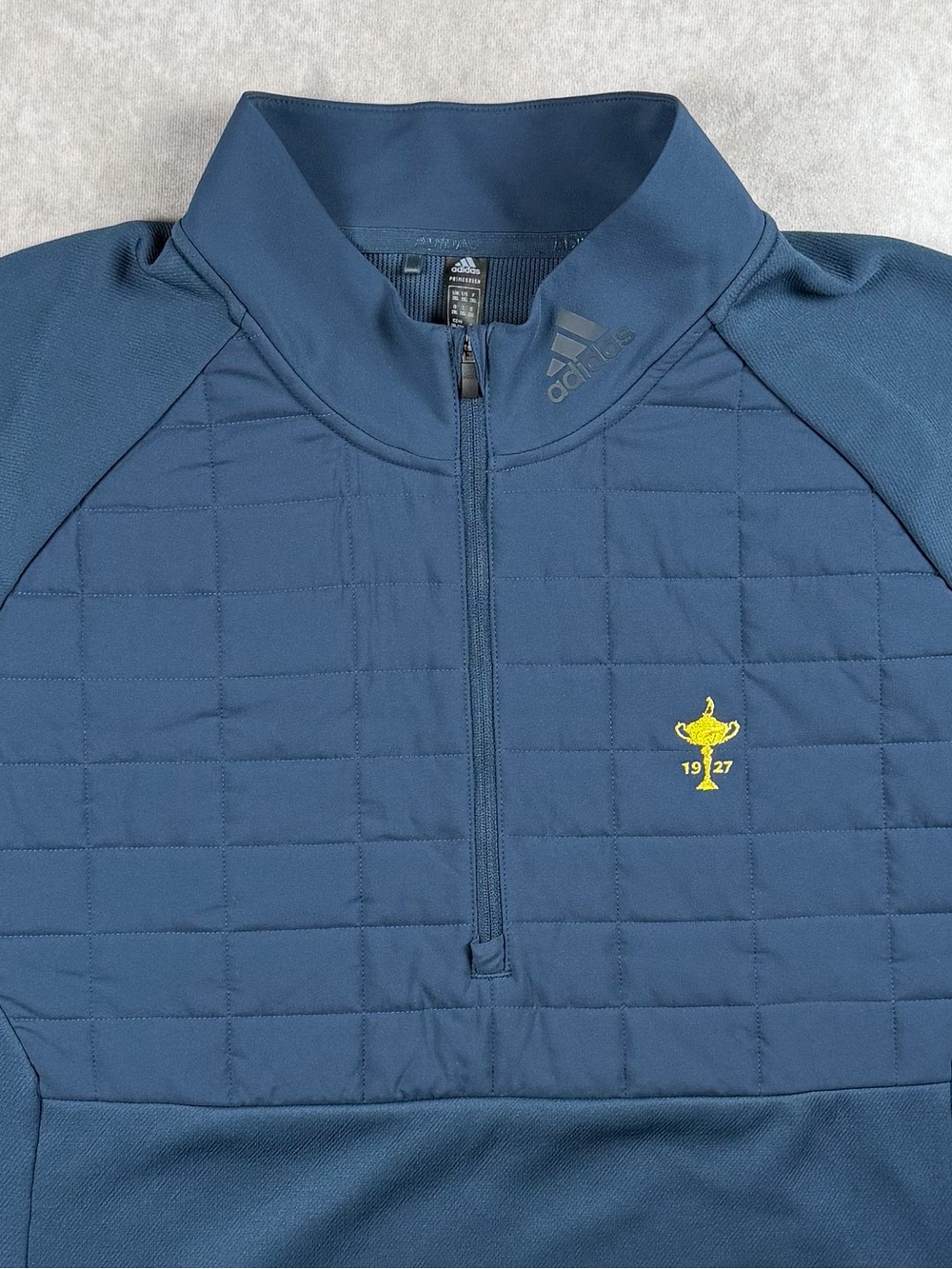 adidas Ryder Cup Quilted Quarter-Zip Golf Jacket 2XL